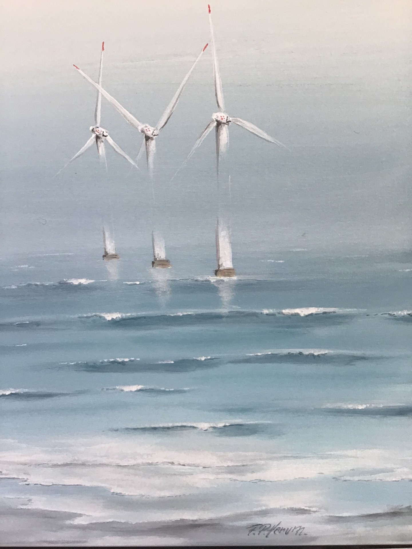 Maleri nr 167 60 cm X 80 cm